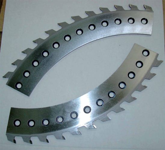 Segmental circular saw blades